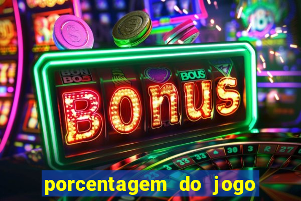 porcentagem do jogo fortune tiger